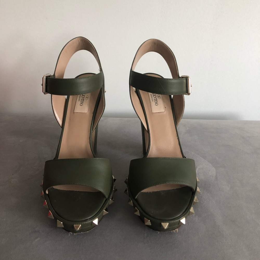 Authentic Valentino platform sandals